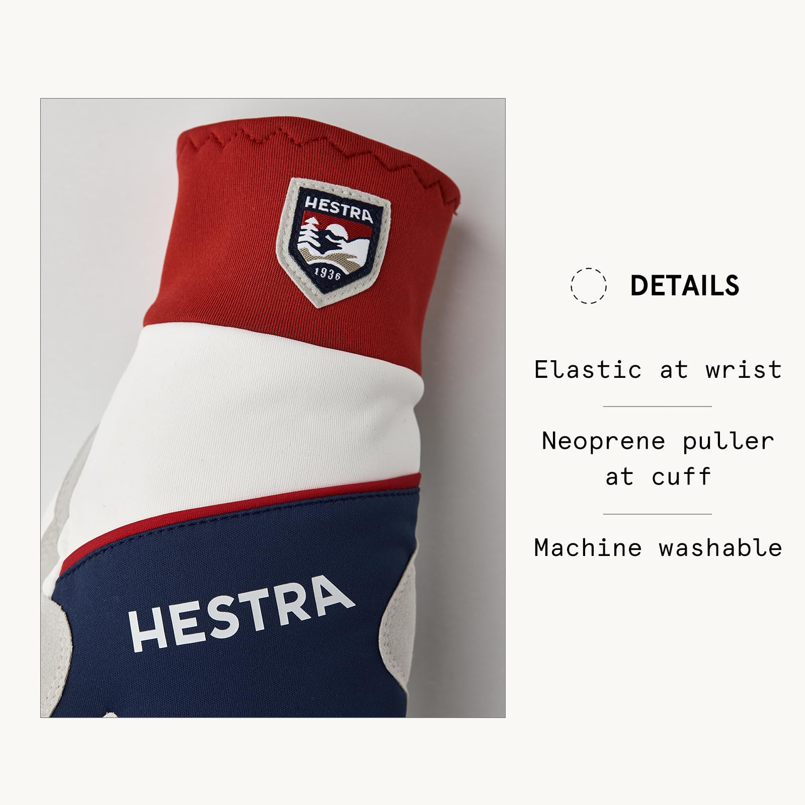 Hestra Comfort Tracker 3-Finger Glove, Cross-Country Windproof Insulated Ski Touring Glove - Image 4