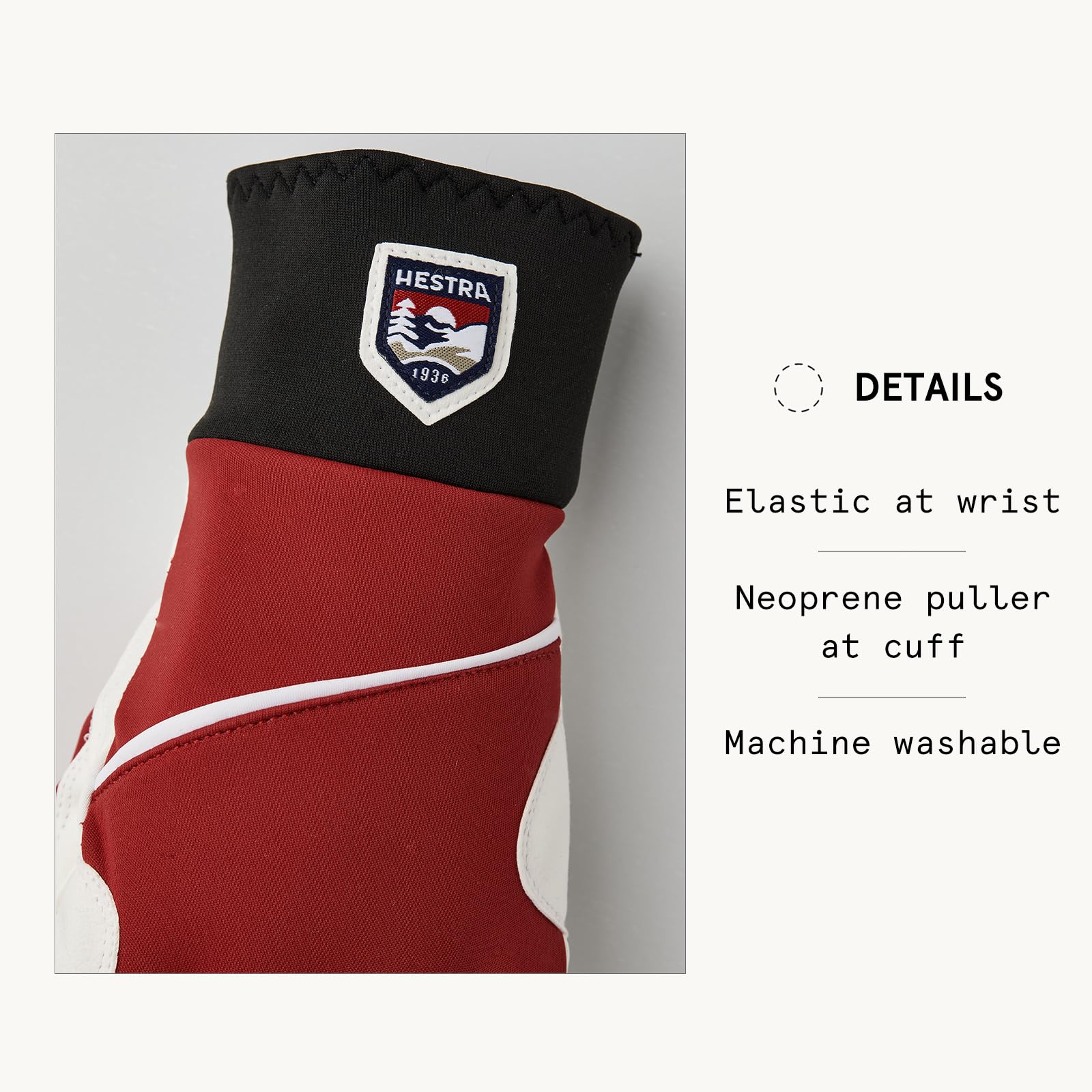 Hestra Comfort Tracker 5-Finger Glove, Cross-Country Windproof Insulated Ski Touring Glove - Image 4