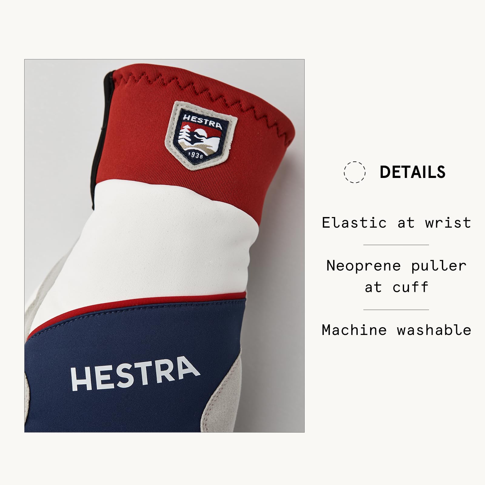Hestra Comfort Tracker Mitt, Warm Cross-Country Windproof Insulated Ski Touring Mitten­ - Image 4