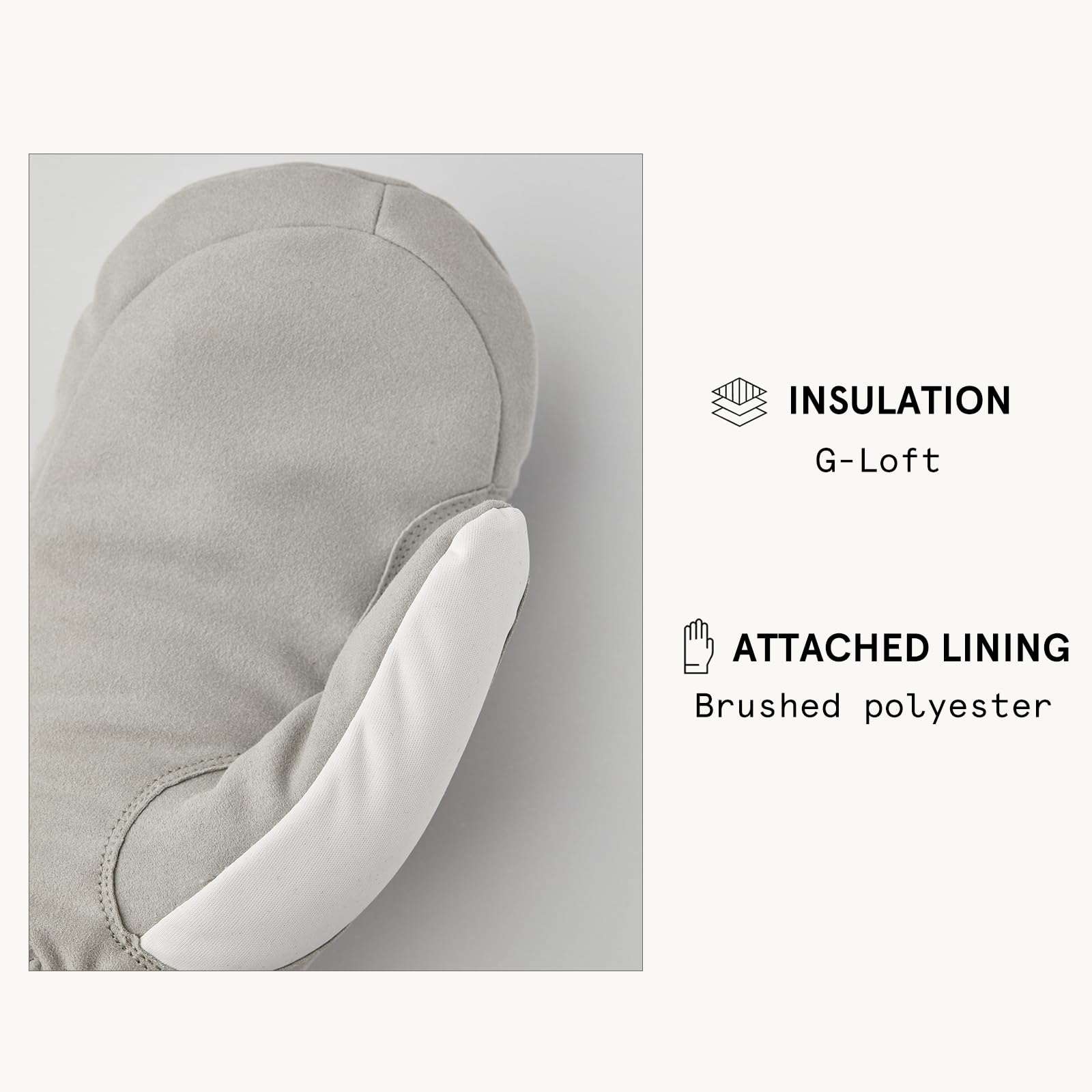 Hestra Comfort Tracker Mitt, Warm Cross-Country Windproof Insulated Ski Touring Mitten­ - Image 5