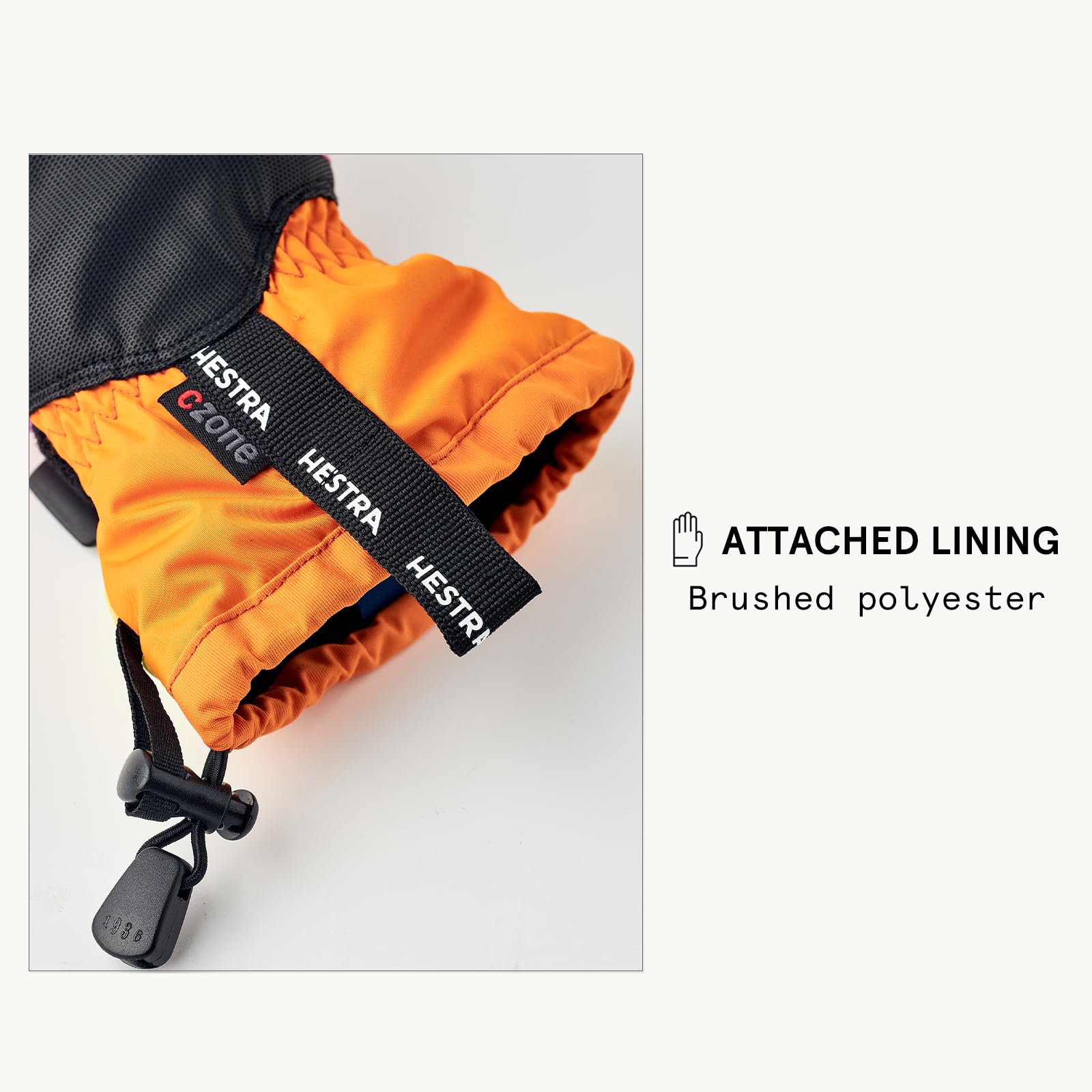 Hestra Gauntlet CZone Junior Mitt (Youth 4-13yrs) | Waterproof, Insulated Kids Snow Mittens for Winter, Skiing & Playing in The Snow - Image 5