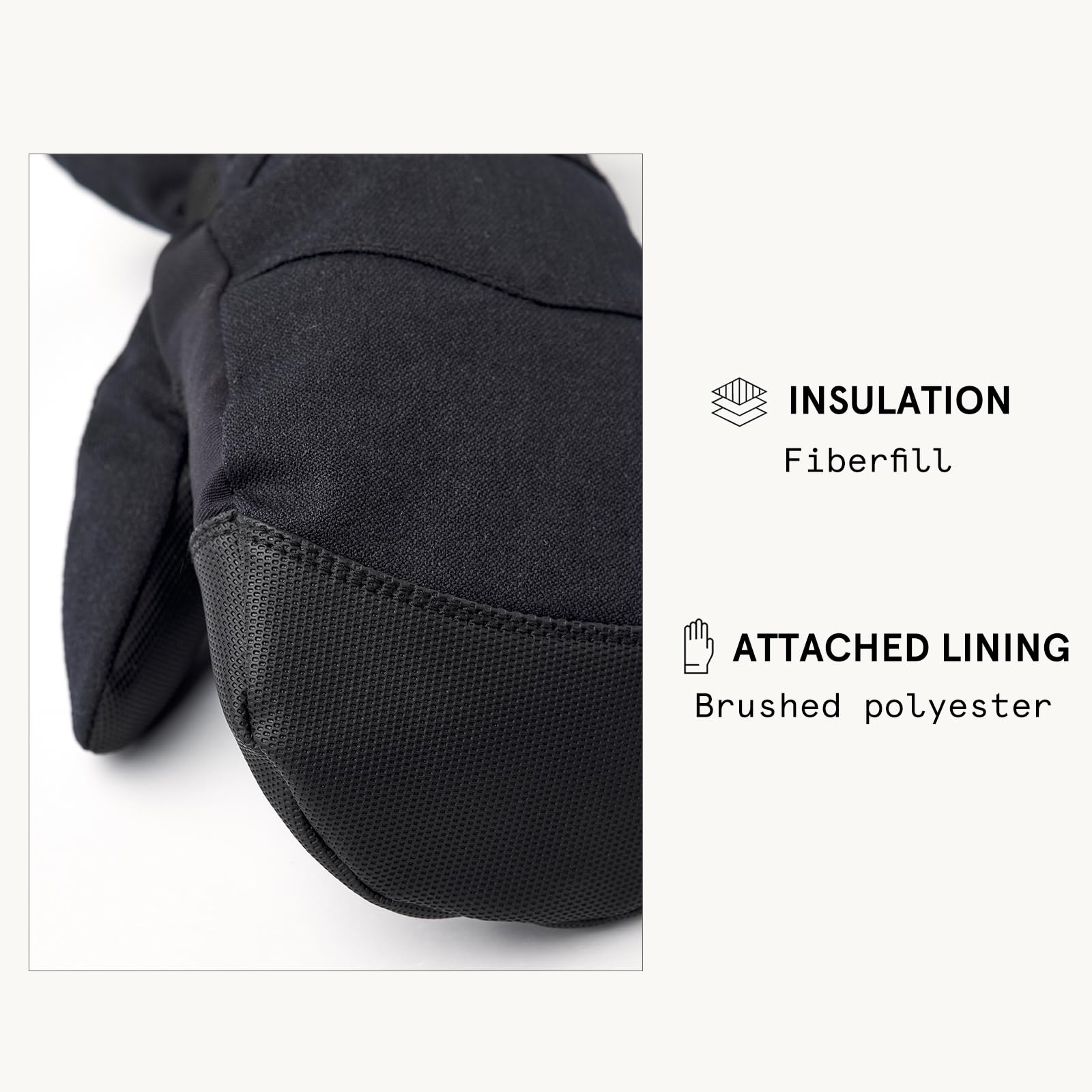 Hestra Gore-Tex Atlas Junior Mitt for Boys & Girls I Insulated Waterproof Mittens for Winter Sports & Cold Weather - Image 4