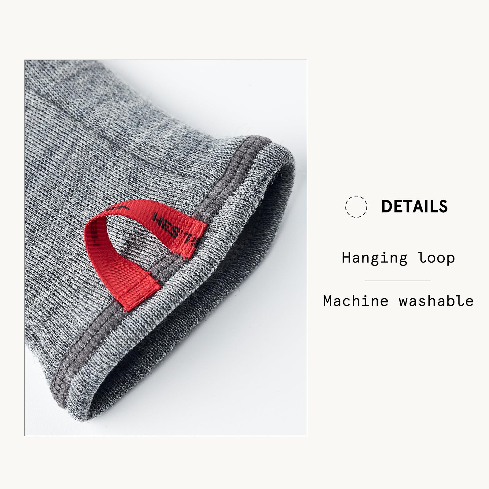 Hestra Gravita Merino Liner, 5-Finger Touchscreen-Compatible Wool Blend Glove Liners for Everyday Warmth and Layering - Image 4