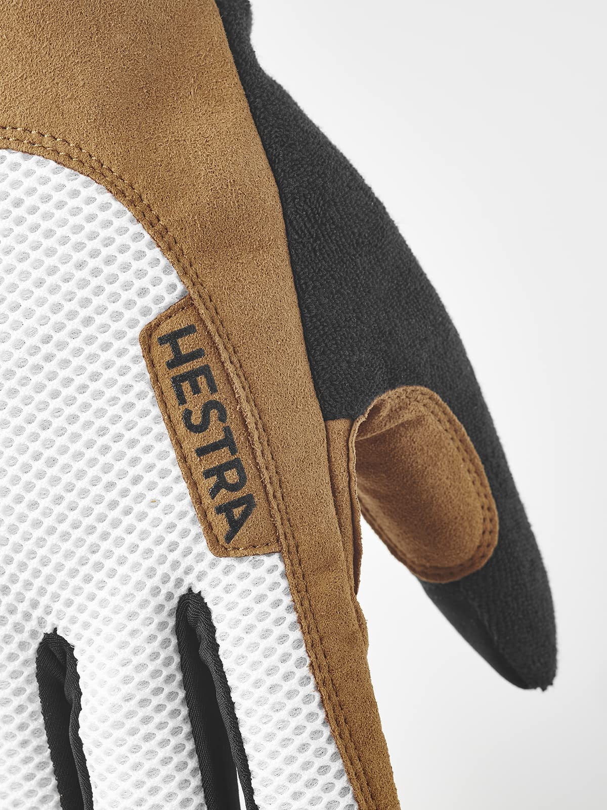 Hestra Long Sr. Breathable Protective Full Finger Bike Glove with Minimalist Padding for Maximum Grip for Men/Women| 5-Finger Lightweight Cycling Glove for Mountain Biking - Image 3