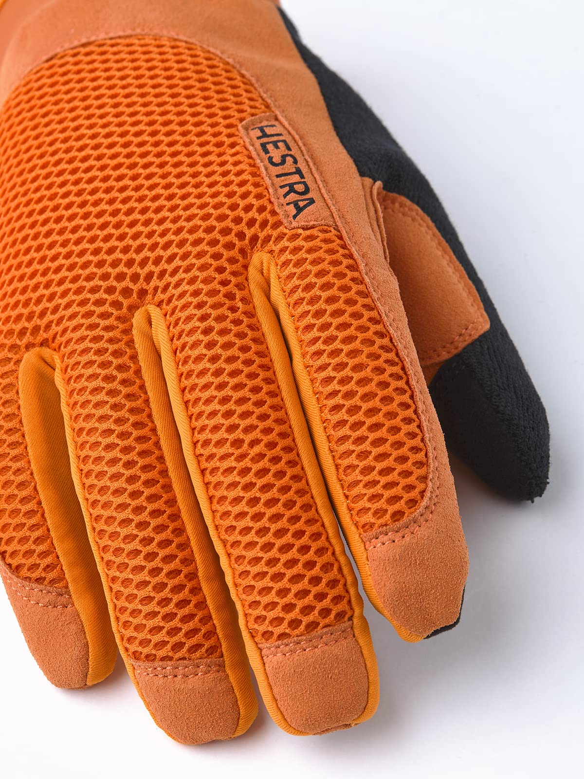 Hestra Long Sr. Breathable Protective Full Finger Bike Glove with Minimalist Padding for Maximum Grip for Men/Women| 5-Finger Lightweight Cycling Glove for Mountain Biking - Image 3