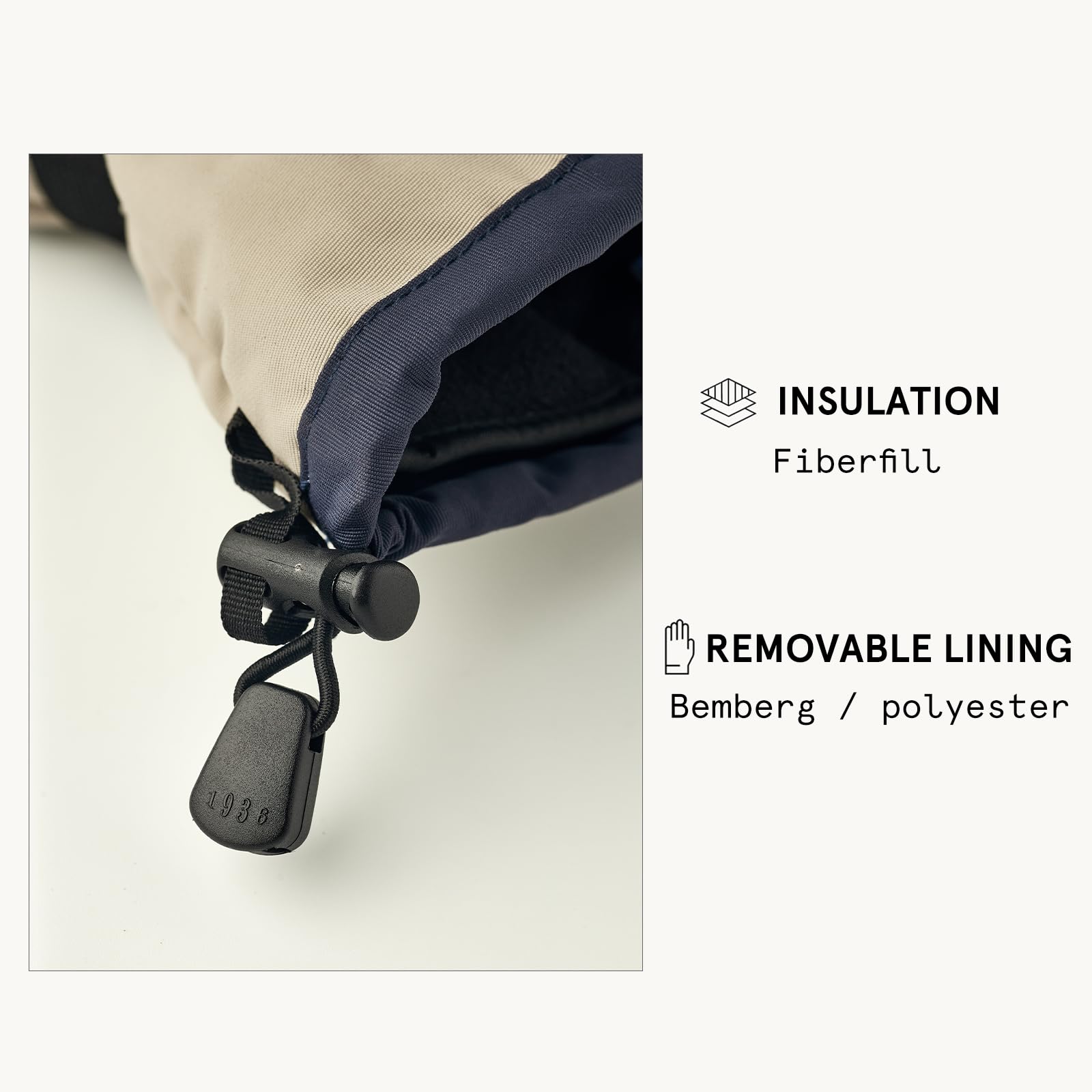 Hestra Unisex Gauntlet Sr Mitt, Waterproof, Windproof Insulated Mittens for Skiing & Snowboarding, Men & Women - Image 5