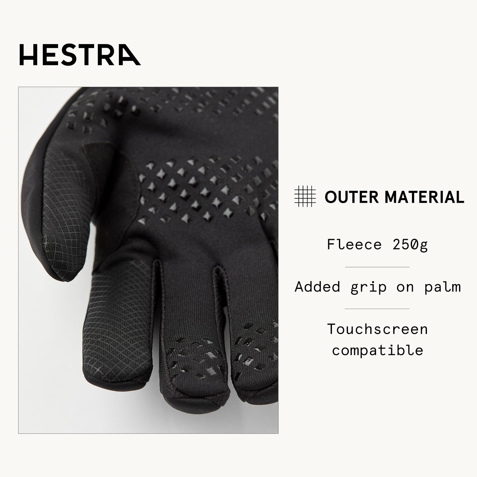 Hestra Windshield Liner | 5 Finger Liner for Skiing, Hiking, Snowboarding, Running & Everyday Use - Image 3