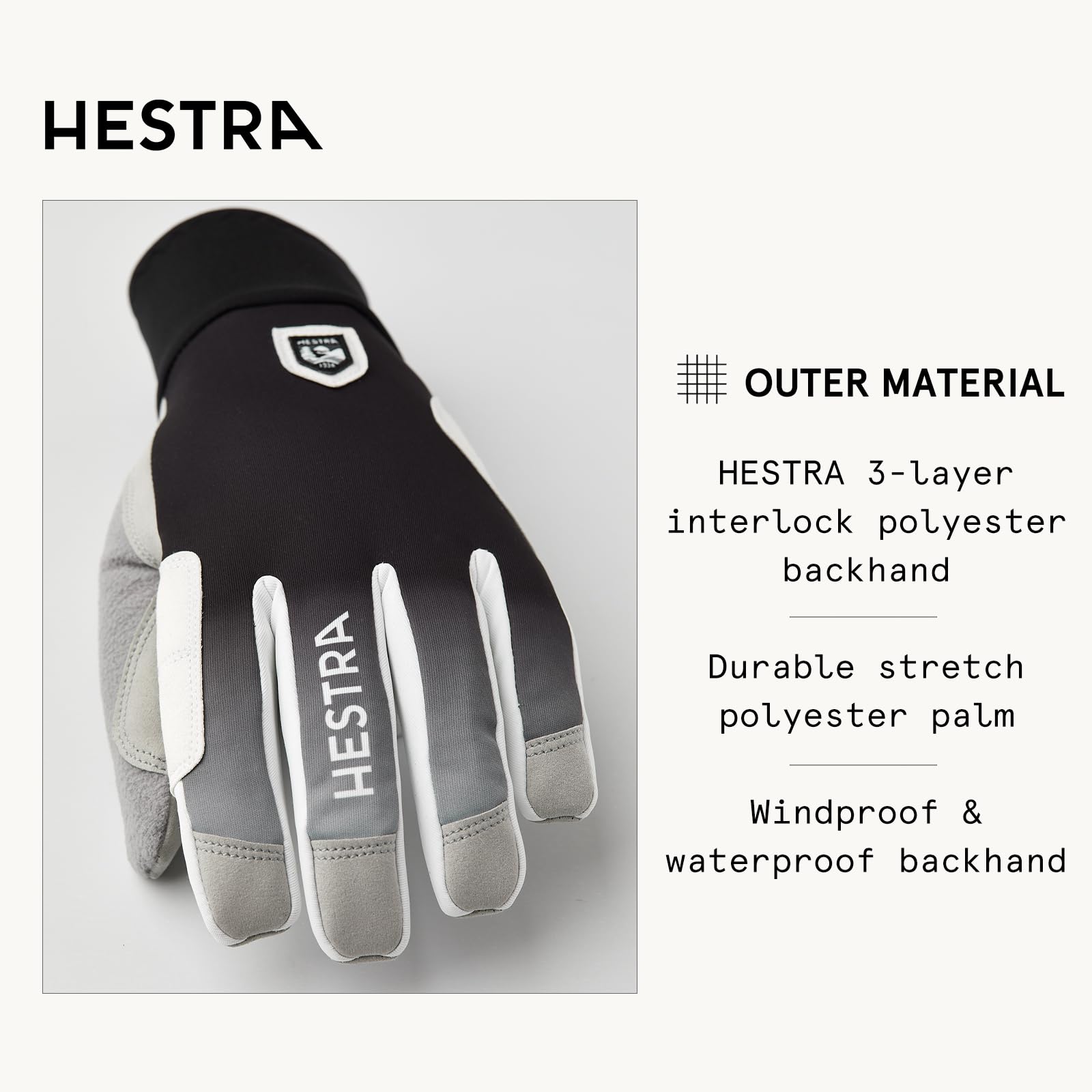 Hestra Women's XC Primaloft 5-Finger Glove - Image 3